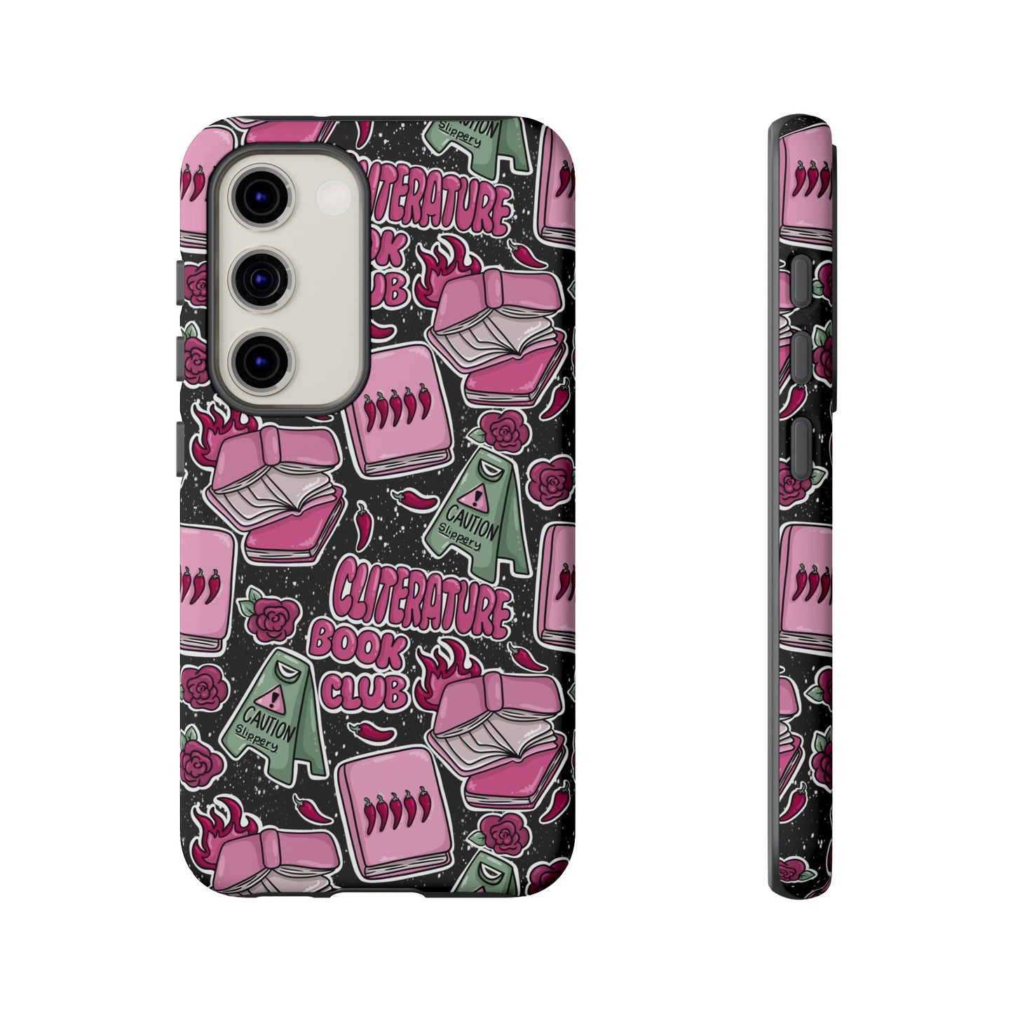 Cliterature Book Club Tough Phone Case | Shockproof | Samsung Case | Google Case | Bookish
