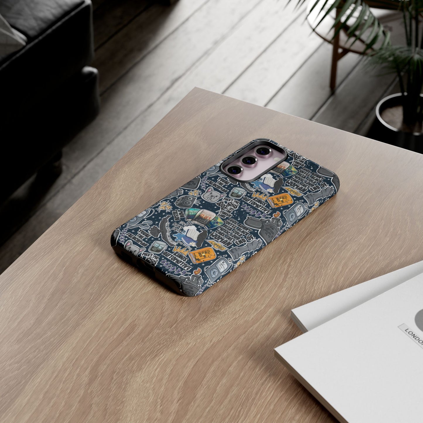 Triple Falls Tough Phone Case | Shockproof | Samsung Case | Google Case | Bookish