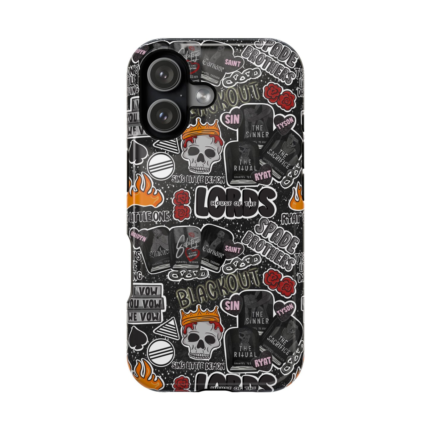 The L.O.R.D.S. Series MagSafe Tough Phone Case | Shockproof | iPhone Case | Bookish Phone Case |