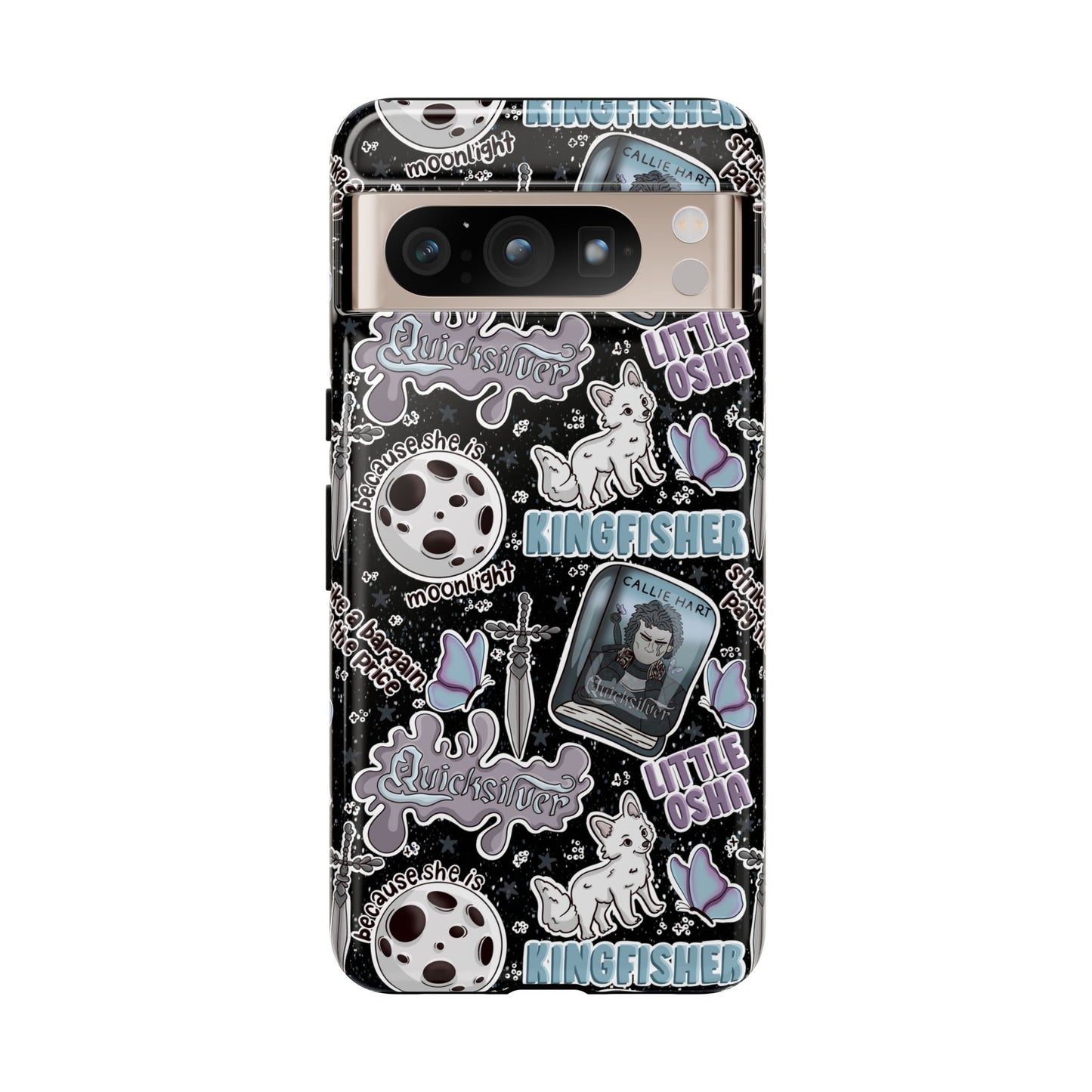 Quicksilver Tough Phone Case | Shockproof | Samsung Case | Google Case | Bookish