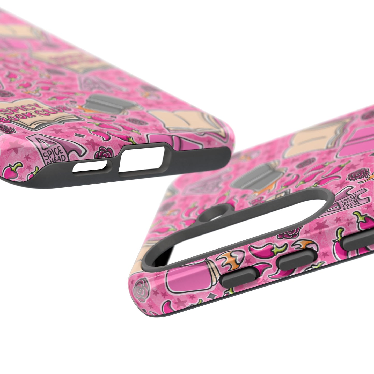 Spicy Book Club Tough Phone Case | Shockproof | Samsung Case | Google Case | Bookish