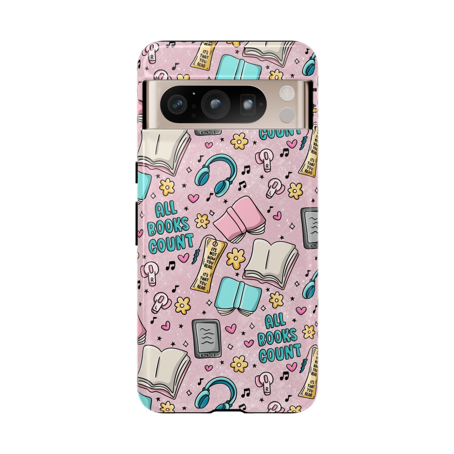 All Books Count Tough Phone Case | Shockproof | Samsung Case | Google Case | Bookish