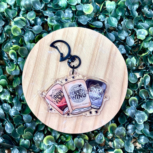 Fourth Wing Acrylic Keychain