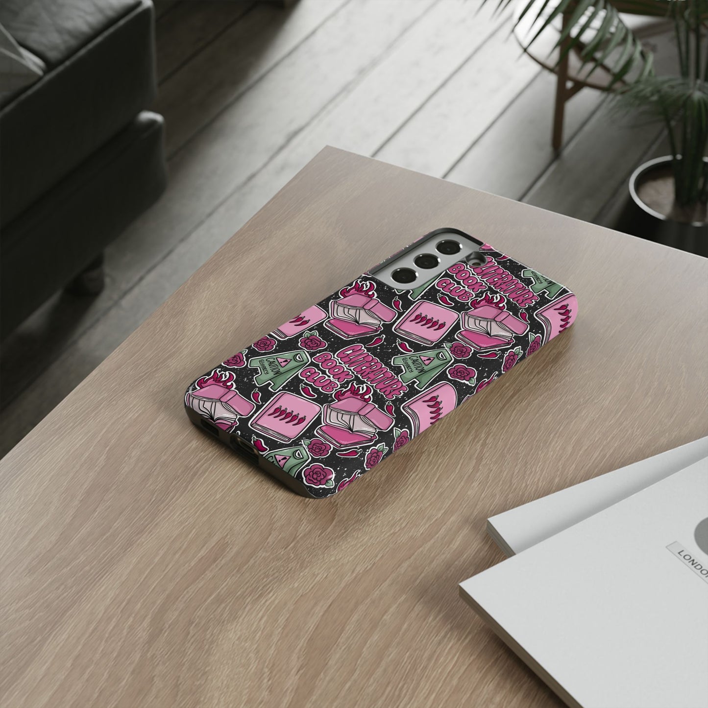 Cliterature Book Club Tough Phone Case | Shockproof | Samsung Case | Google Case | Bookish