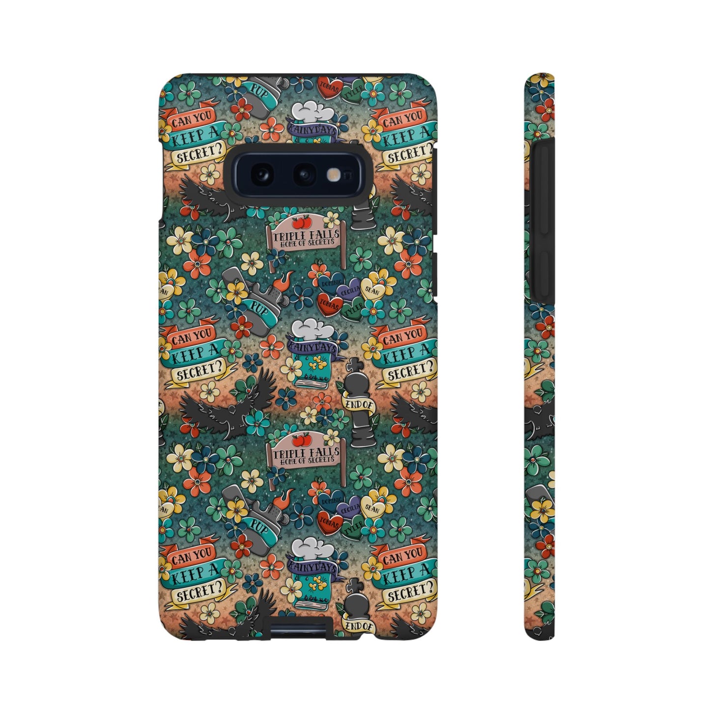 Triple Falls Tough Phone Case | Shockproof | Samsung Case | Google Case | Bookish