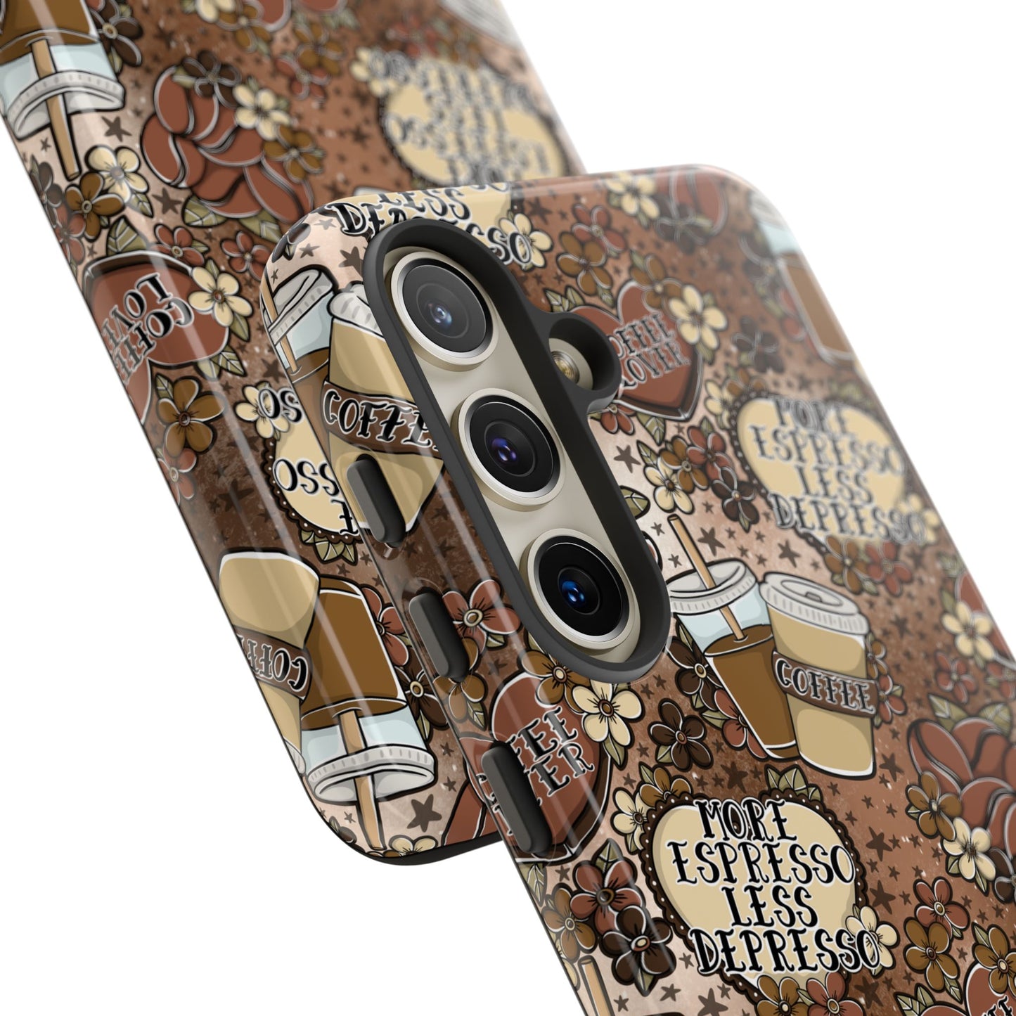 Coffee Lover Tough Phone Case | Shockproof | Samsung Case | Google Case | Iced Coffee