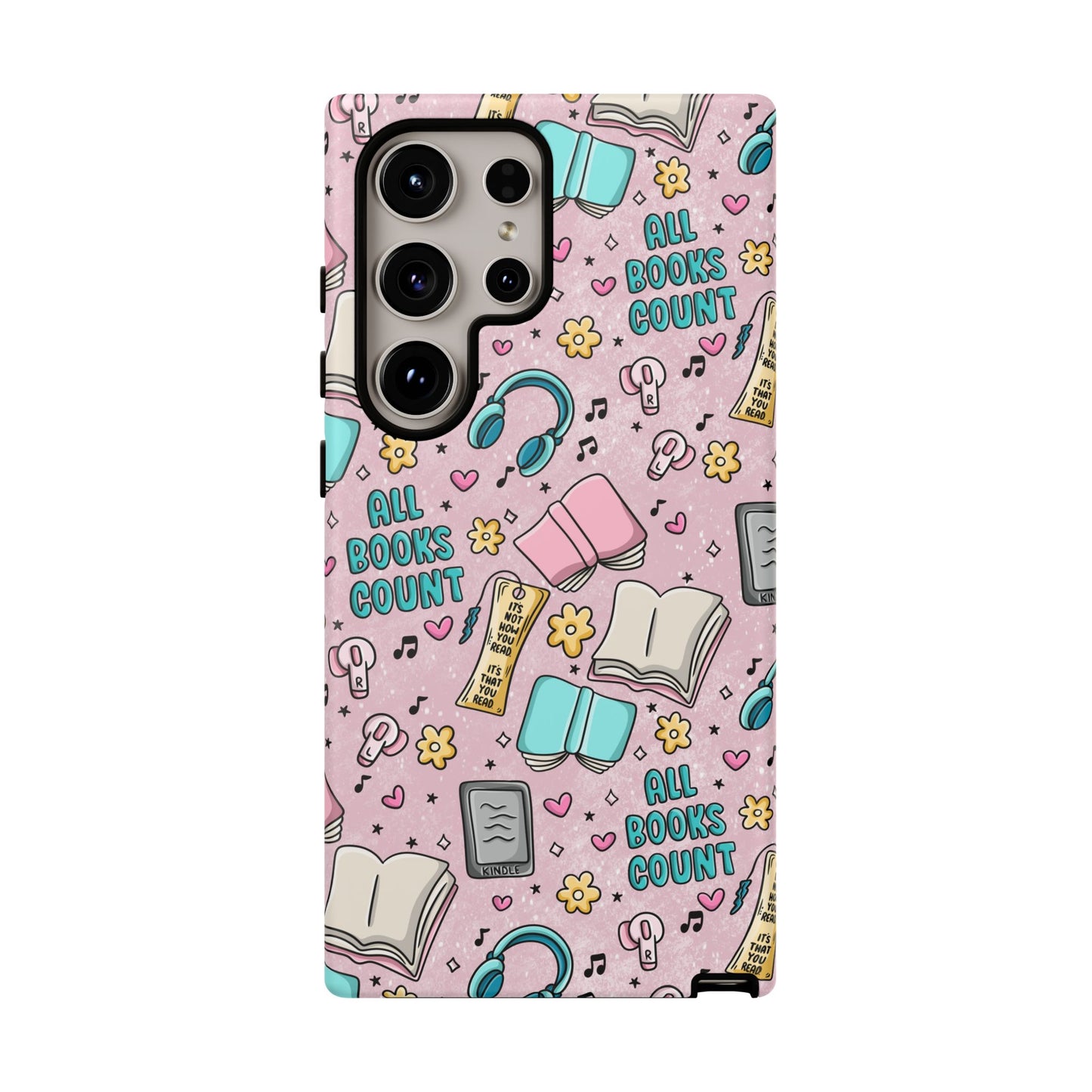 All Books Count Tough Phone Case | Shockproof | Samsung Case | Google Case | Bookish