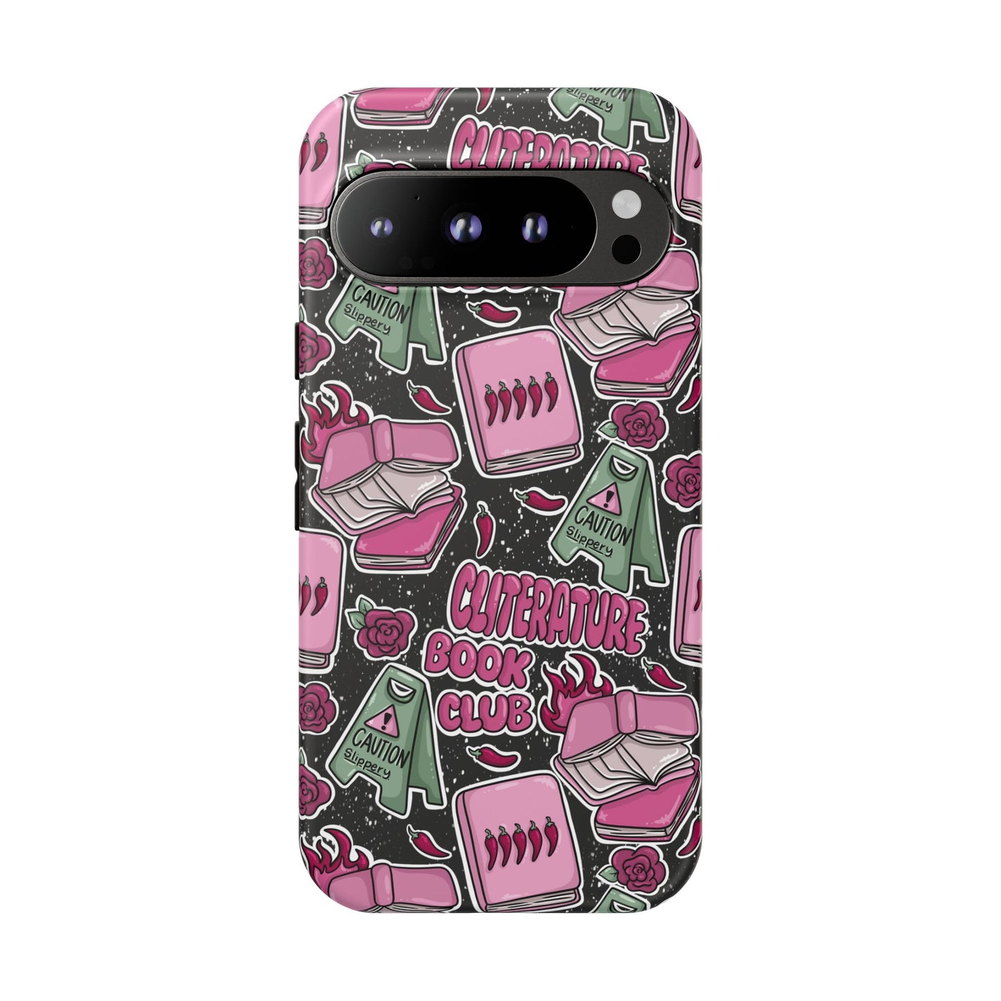 Cliterature Book Club Tough Phone Case | Shockproof | Samsung Case | Google Case | Bookish