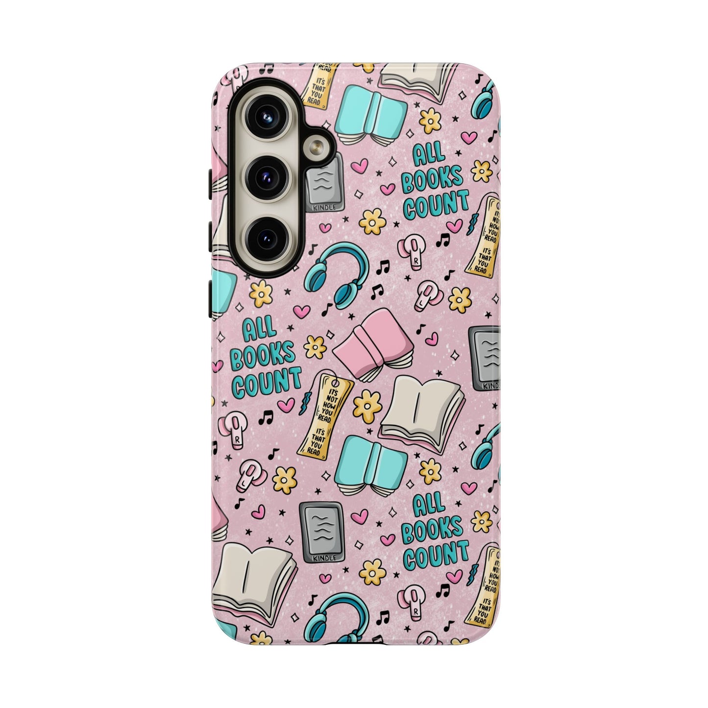 All Books Count Tough Phone Case | Shockproof | Samsung Case | Google Case | Bookish