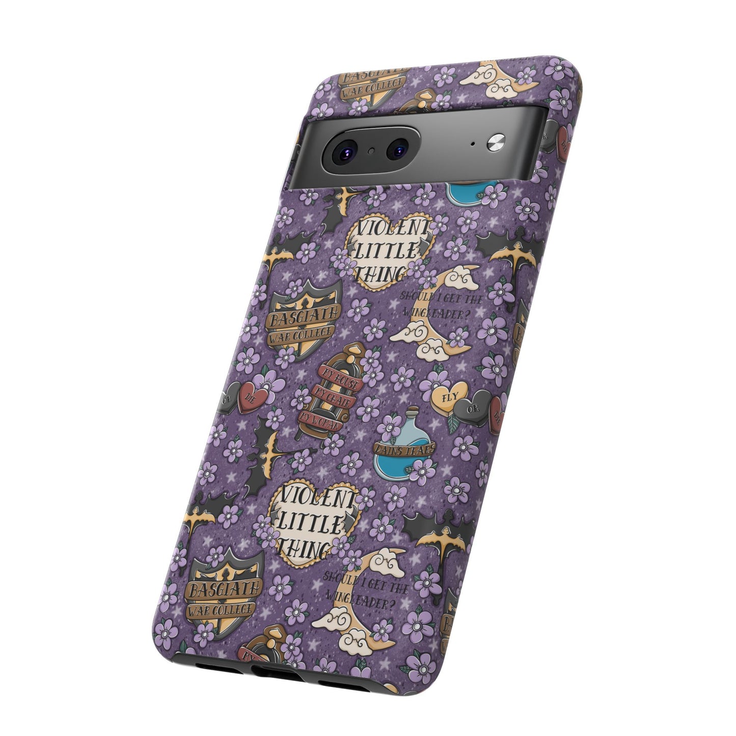 Violent Little Thing Tough Phone Case | Shockproof | Samsung Case | Google Case | Bookish