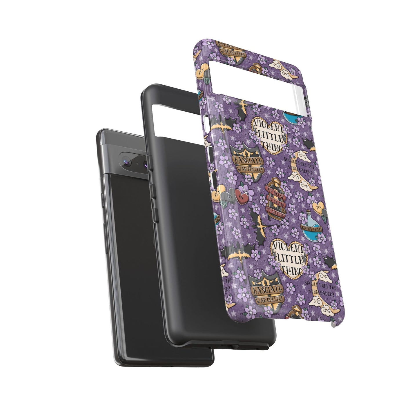 Violent Little Thing Tough Phone Case | Shockproof | Samsung Case | Google Case | Bookish