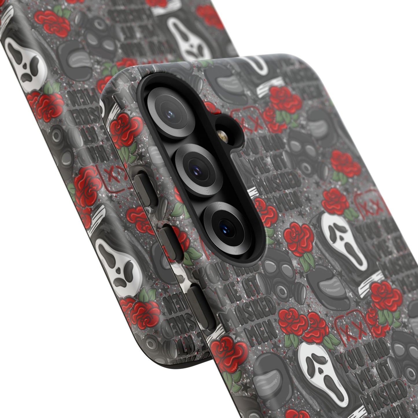 Masked Men Tough Phone Case | Shockproof | Samsung Case | Google Case | Bookish