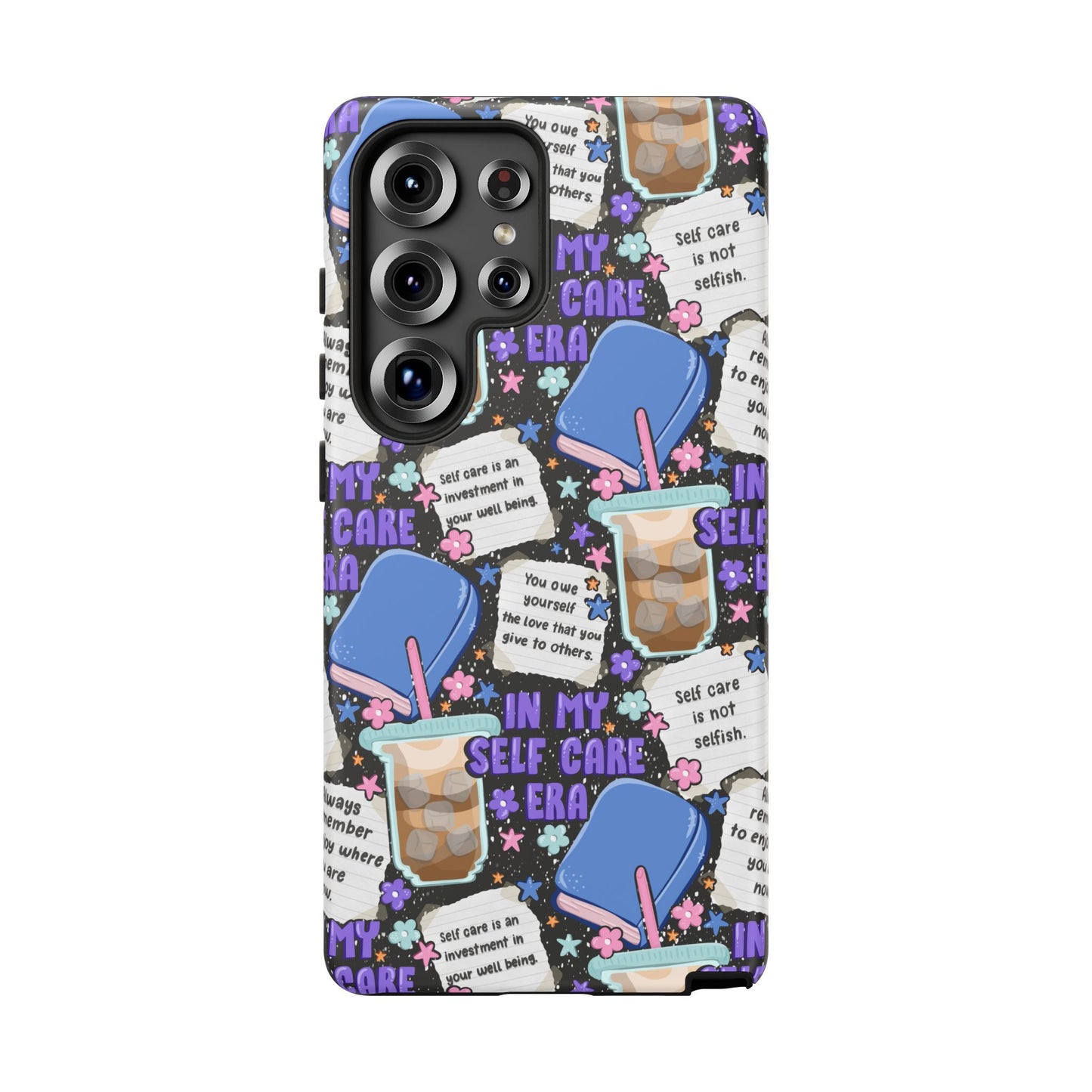 Self Care Tough Phone Case | Shockproof | Samsung Case | Google Case | Bookish