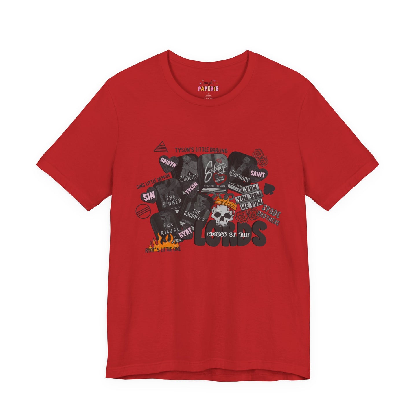 The LORDS Series T-Shirt | Graphic Tee | Bookish Merch |