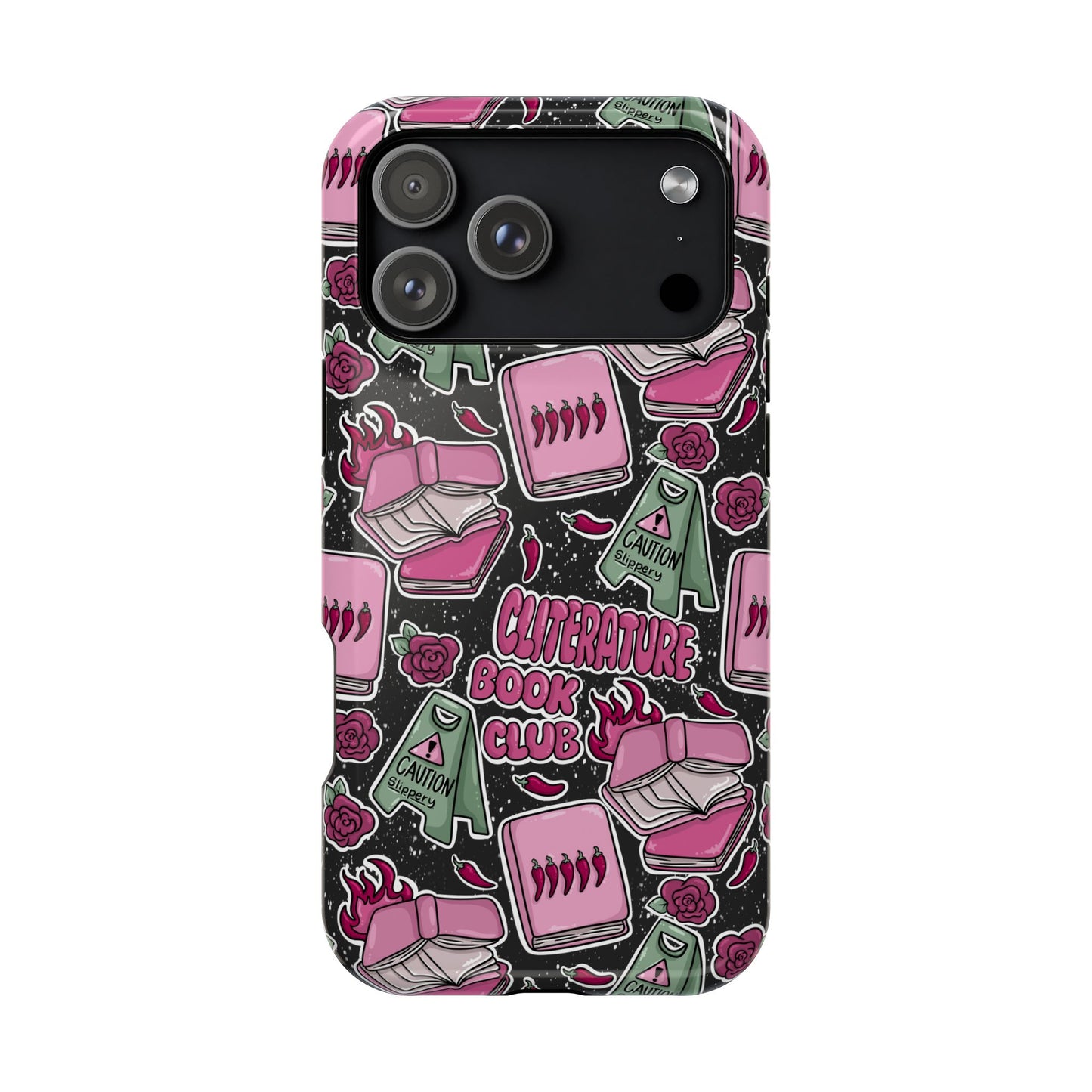 Cliterature Book Club MagSafe Tough Phone Case | Shockproof | iPhone Case | Bookish Phone Case |