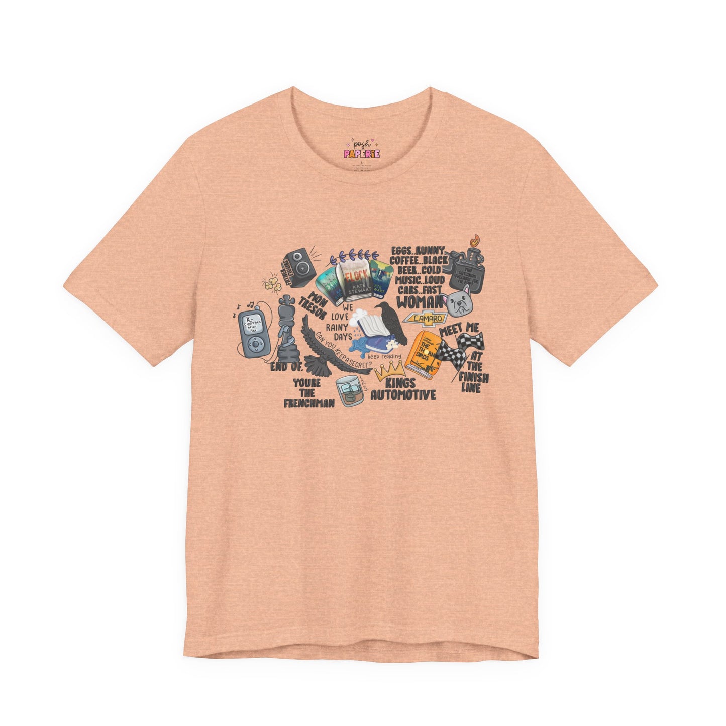 Triple Falls Shirt | Graphic Tee | Bookish Merch |