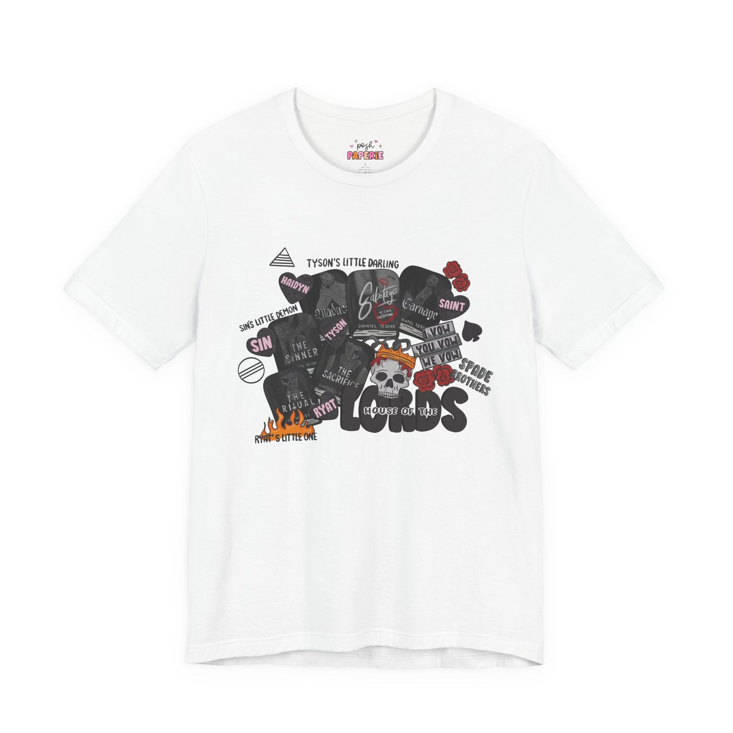 The LORDS Series T-Shirt | Graphic Tee | Bookish Merch |