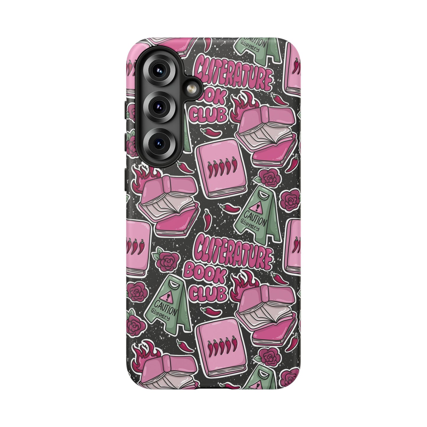 Cliterature Book Club Tough Phone Case | Shockproof | Samsung Case | Google Case | Bookish