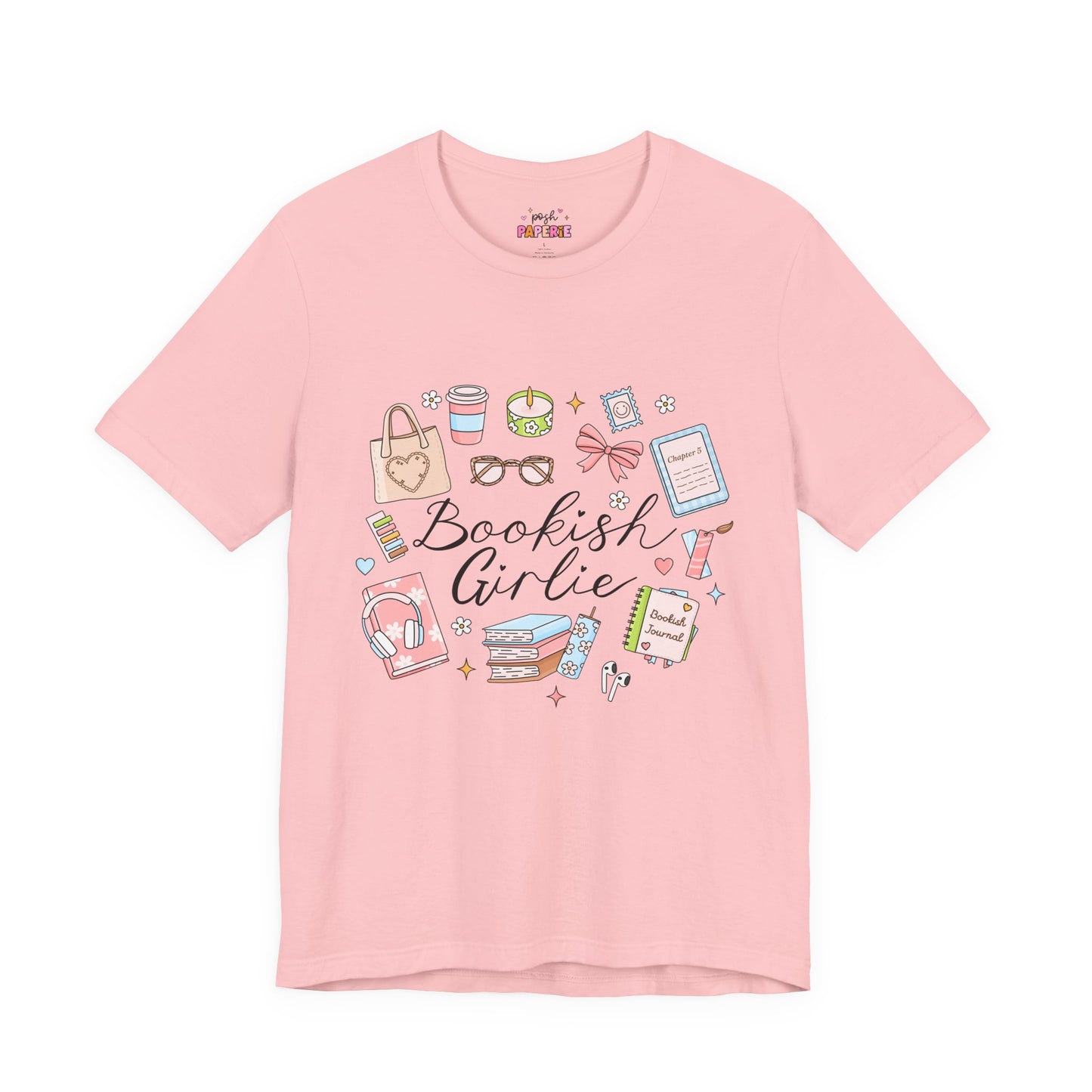 Bookish Girlie Shirt | Graphic Tee | Bookish Merch |