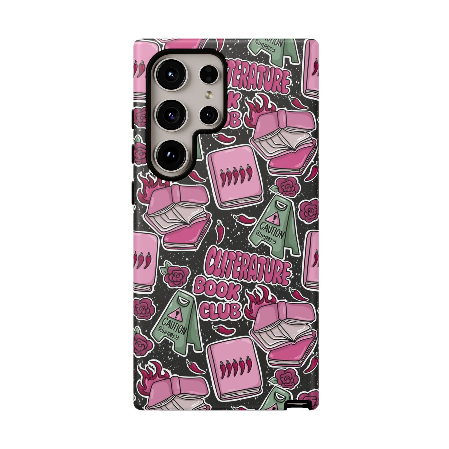 Cliterature Book Club Tough Phone Case | Shockproof | Samsung Case | Google Case | Bookish