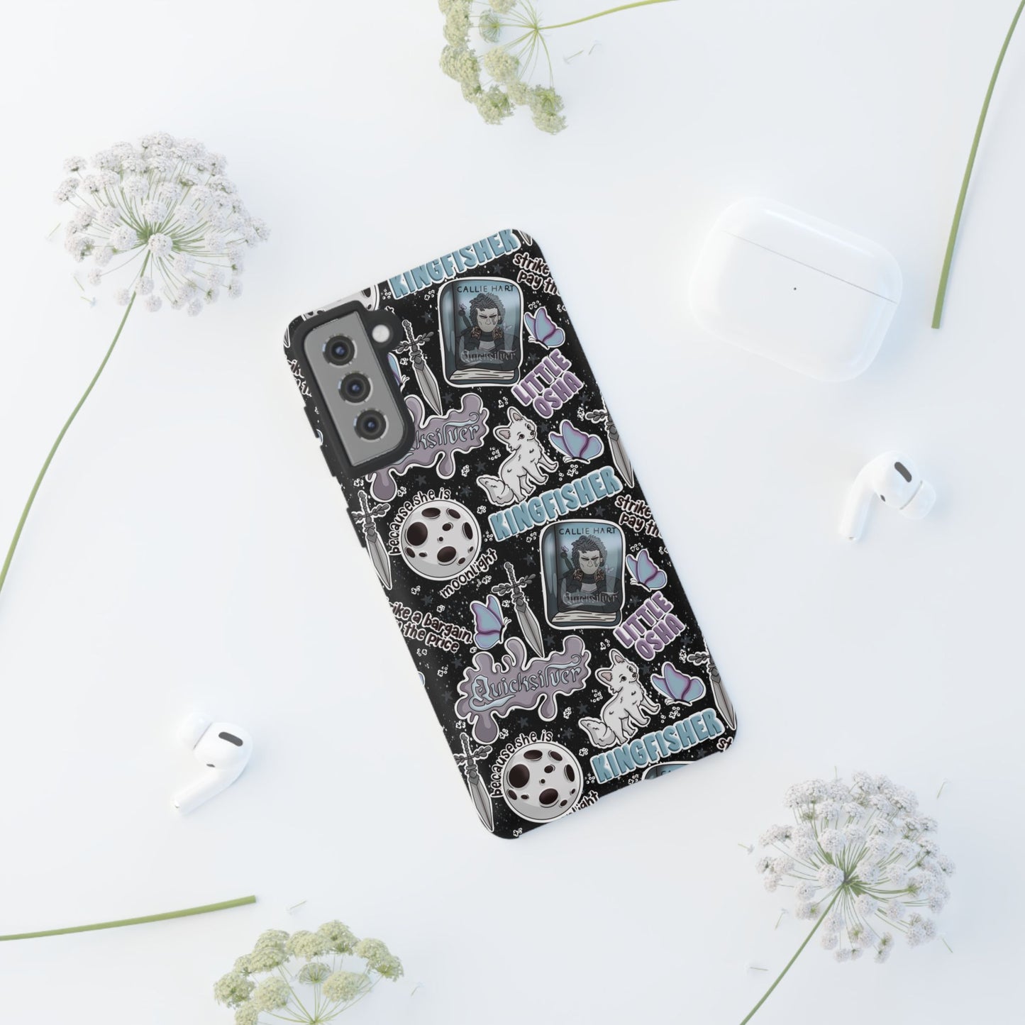 Quicksilver Tough Phone Case | Shockproof | Samsung Case | Google Case | Bookish