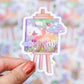 Painting Canvas Sticker