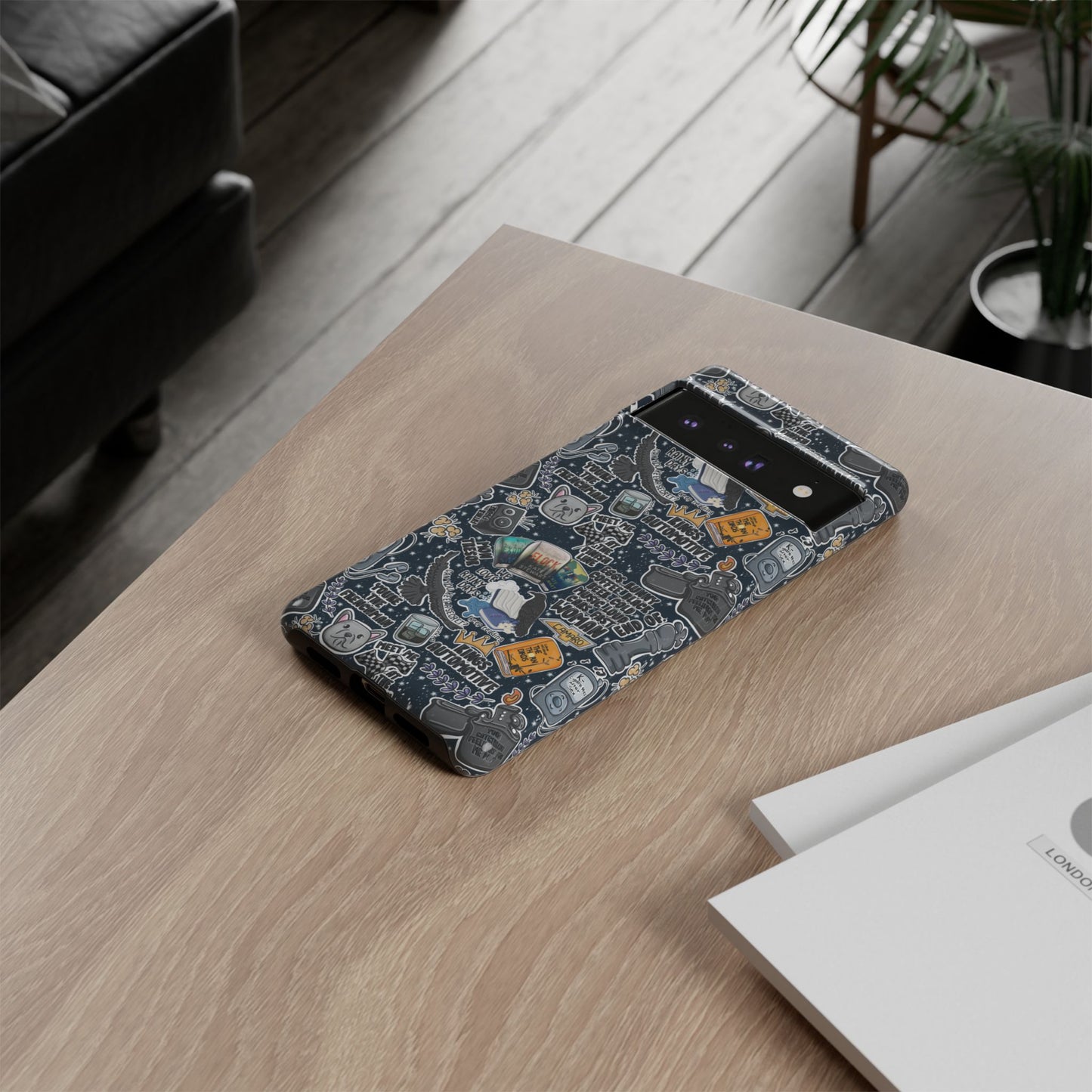 Triple Falls Tough Phone Case | Shockproof | Samsung Case | Google Case | Bookish