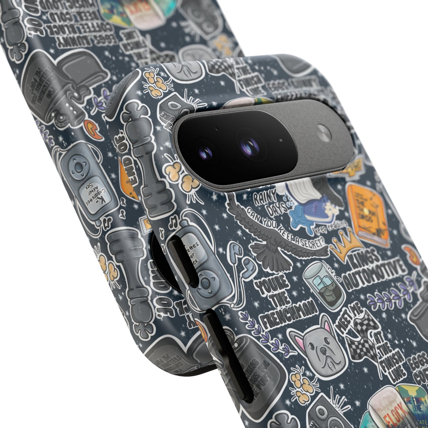 Triple Falls Tough Phone Case | Shockproof | Samsung Case | Google Case | Bookish