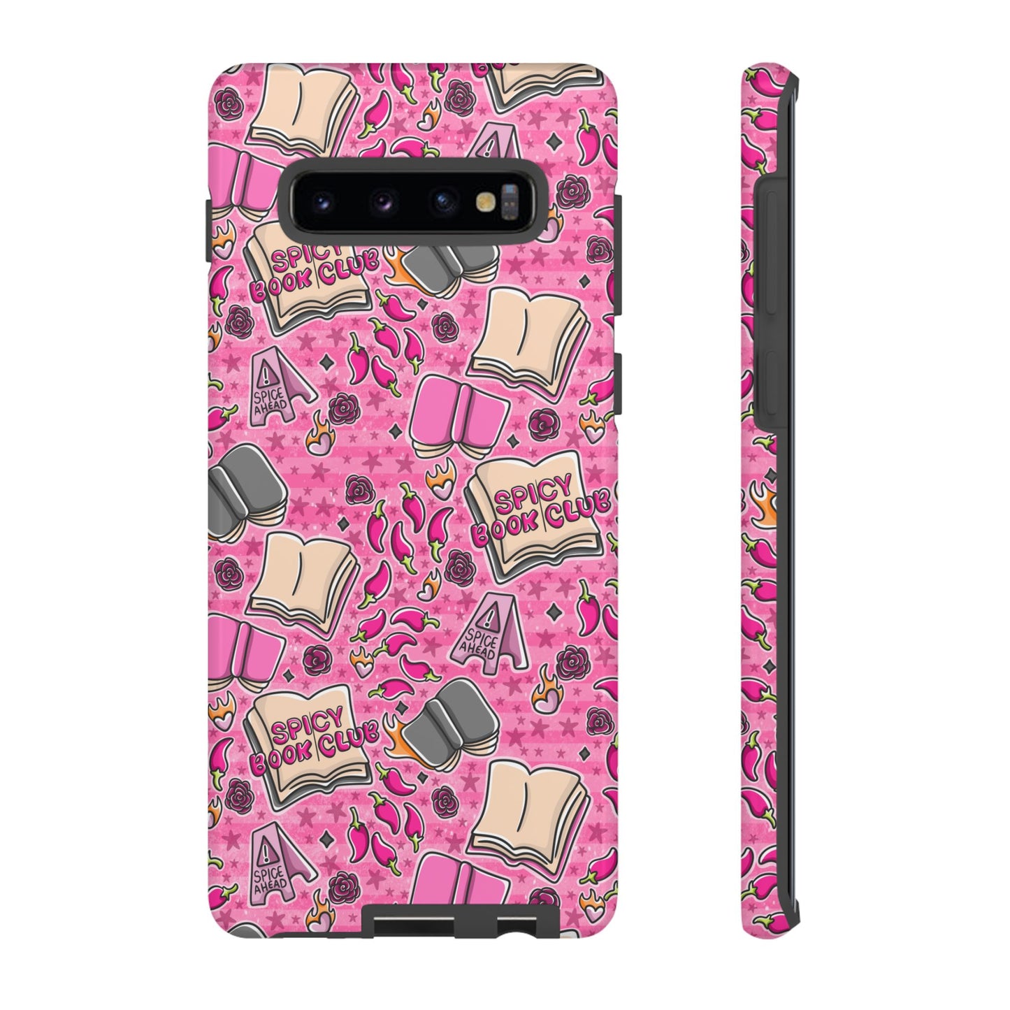 Spicy Book Club Tough Phone Case | Shockproof | Samsung Case | Google Case | Bookish
