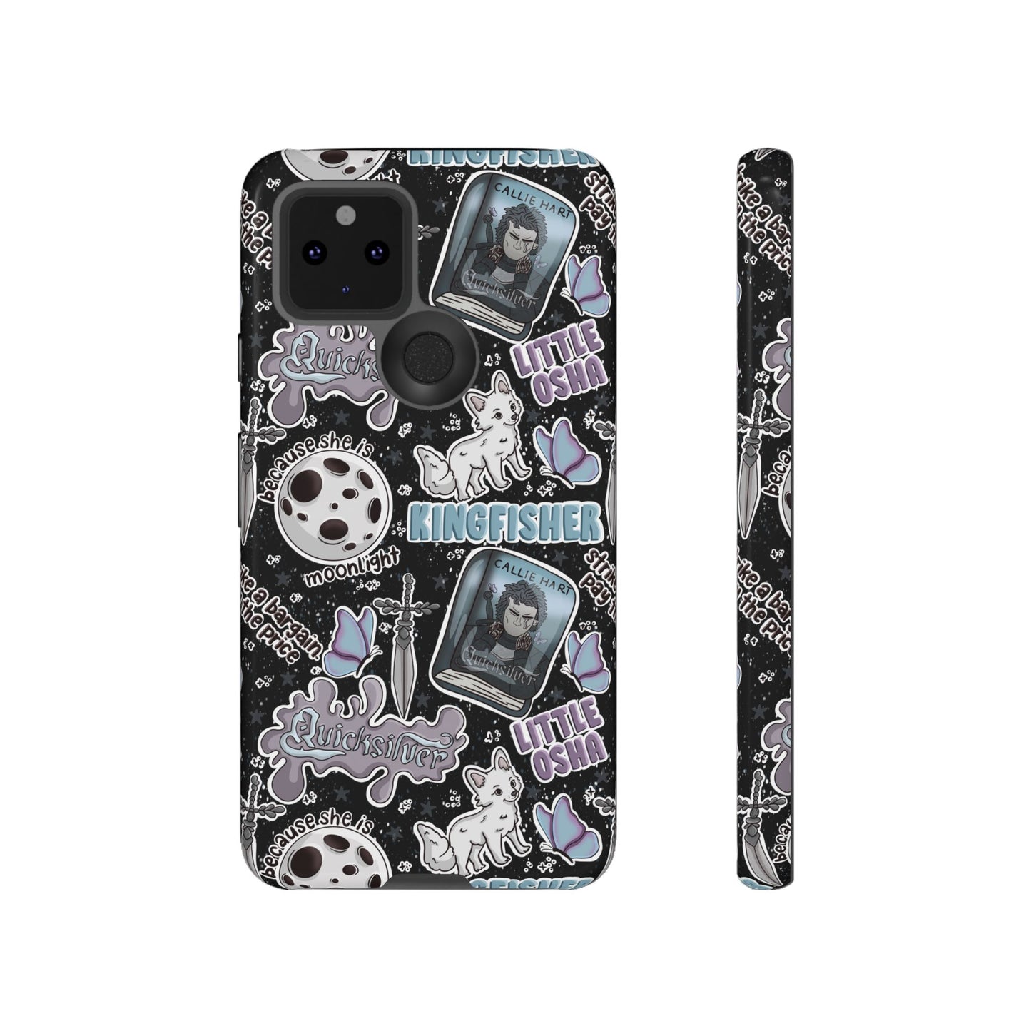 Quicksilver Tough Phone Case | Shockproof | Samsung Case | Google Case | Bookish