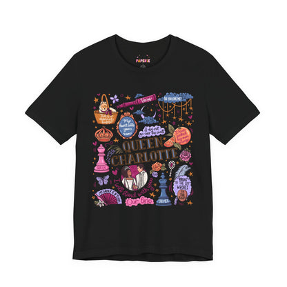 Queen Charlotte T-Shirt | Graphic Tee | Bookish Merch |