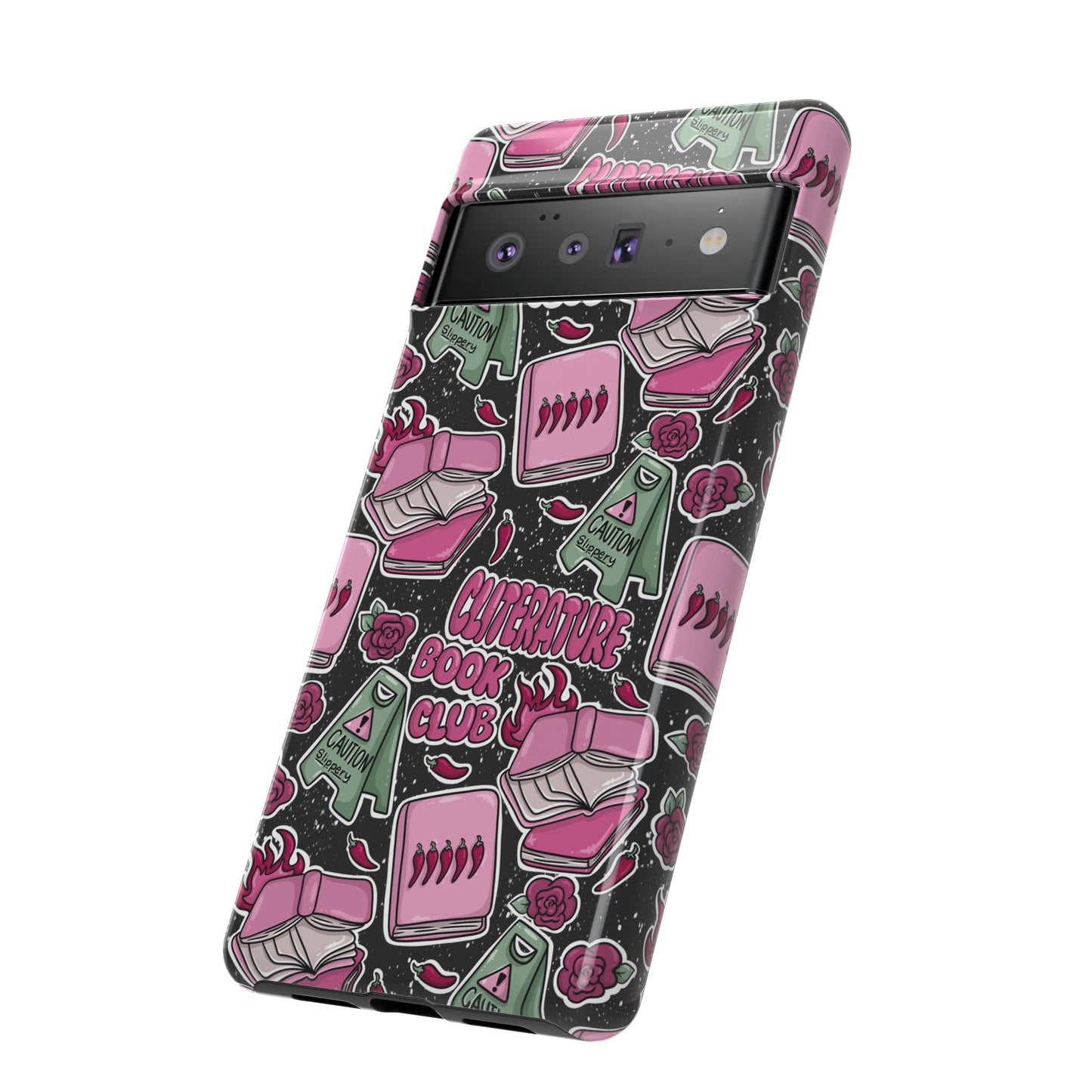 Cliterature Book Club Tough Phone Case | Shockproof | Samsung Case | Google Case | Bookish