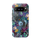 Button Girl Tough Phone Case | Shockproof | Samsung Case | Google Case |
