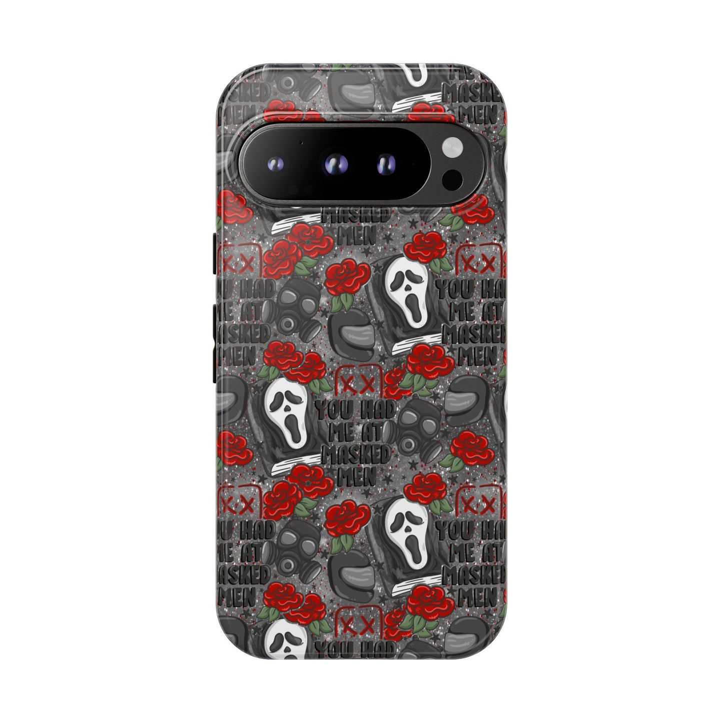 Masked Men Tough Phone Case | Shockproof | Samsung Case | Google Case | Bookish