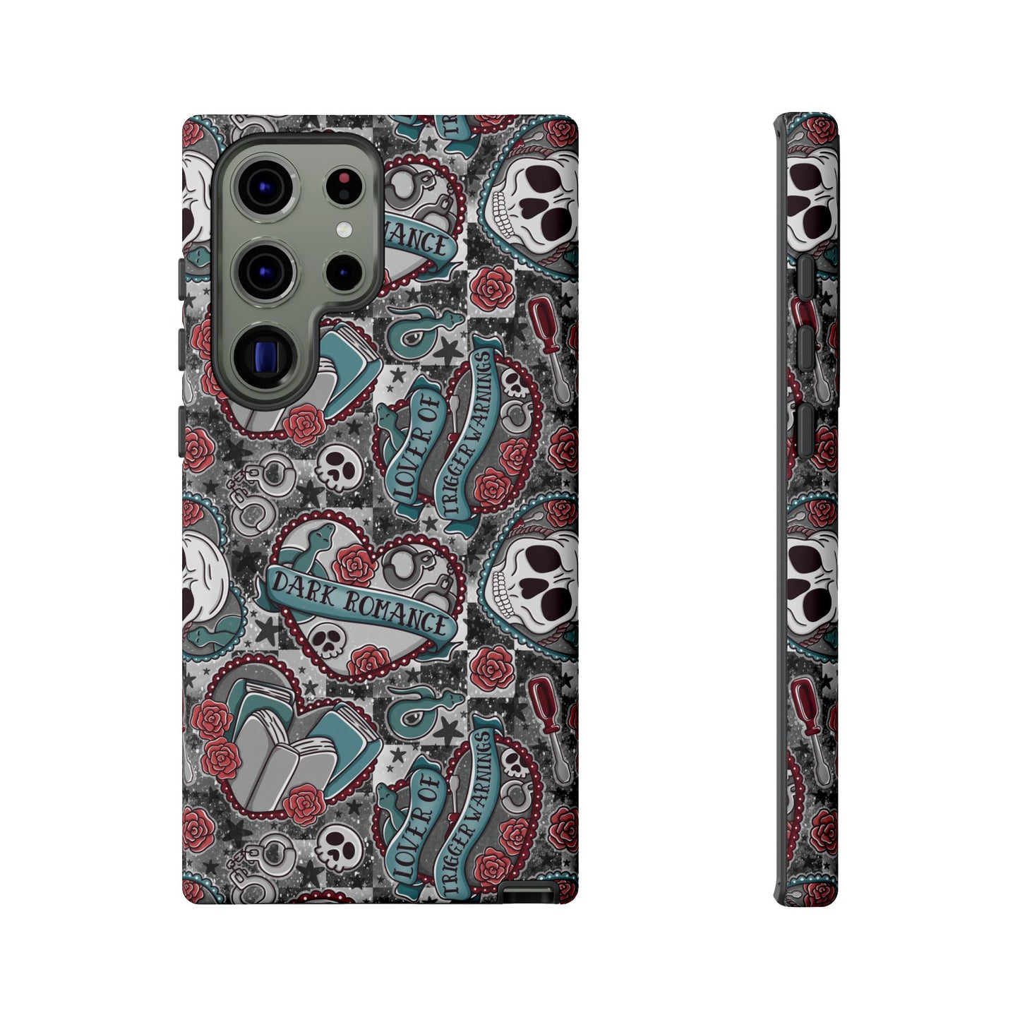 Dark Romance Tough Phone Case | Shockproof | Samsung Case | Google Case | Bookish