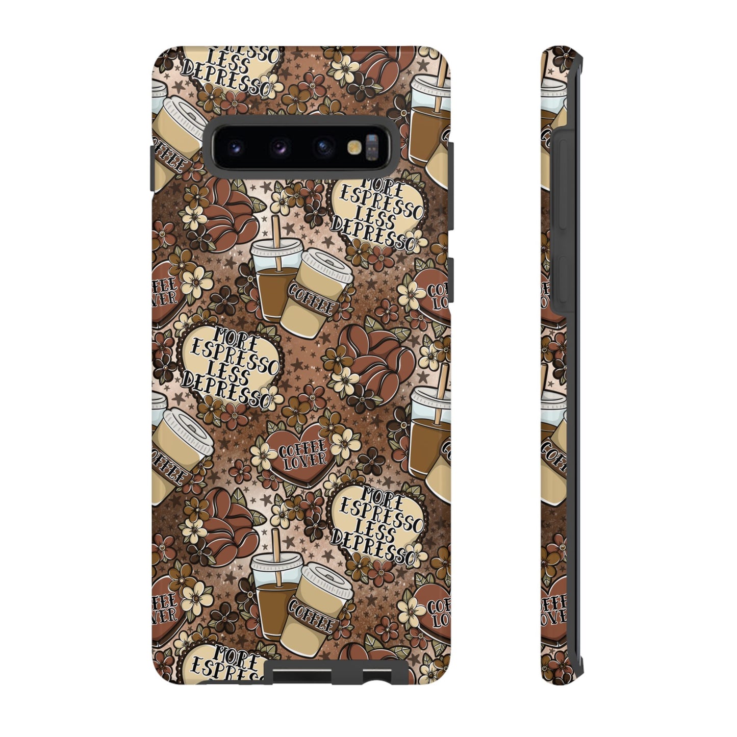 Coffee Lover Tough Phone Case | Shockproof | Samsung Case | Google Case | Iced Coffee