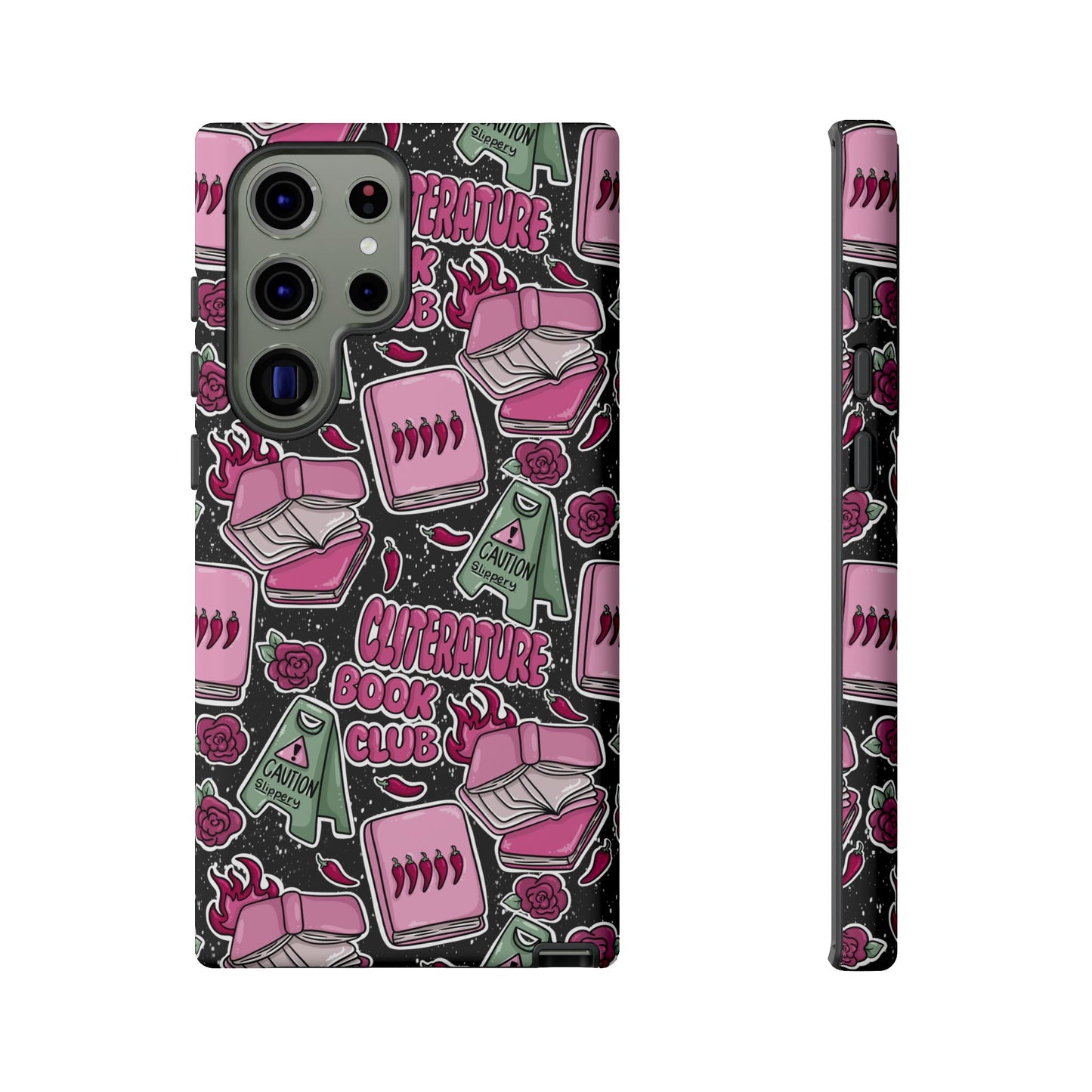 Cliterature Book Club Tough Phone Case | Shockproof | Samsung Case | Google Case | Bookish