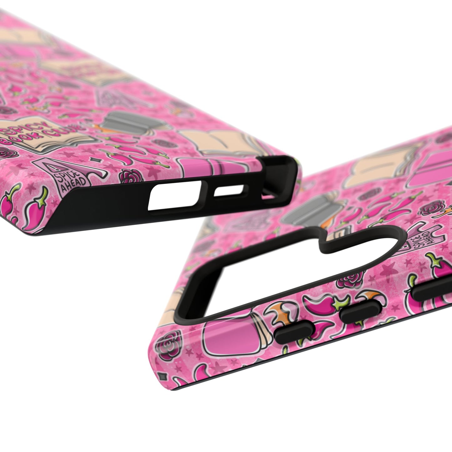 Spicy Book Club Tough Phone Case | Shockproof | Samsung Case | Google Case | Bookish