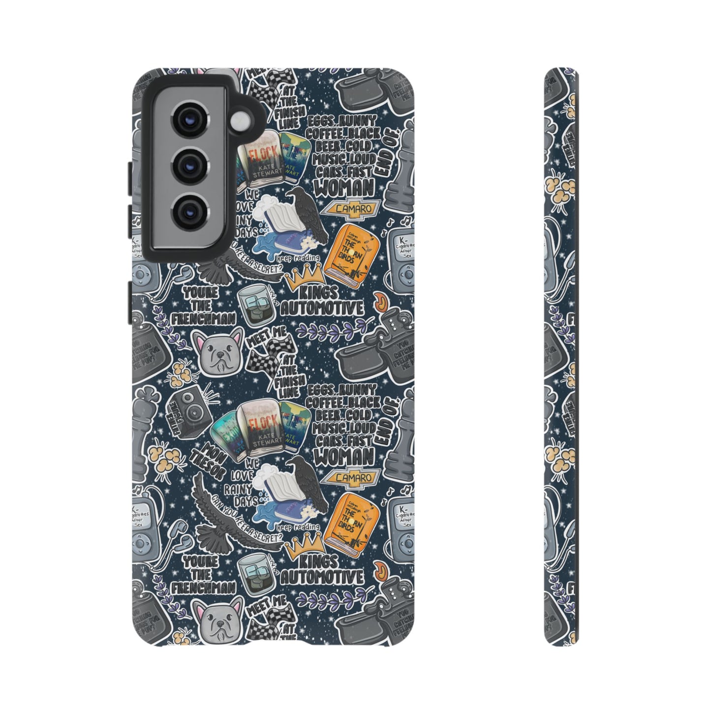 Triple Falls Tough Phone Case | Shockproof | Samsung Case | Google Case | Bookish