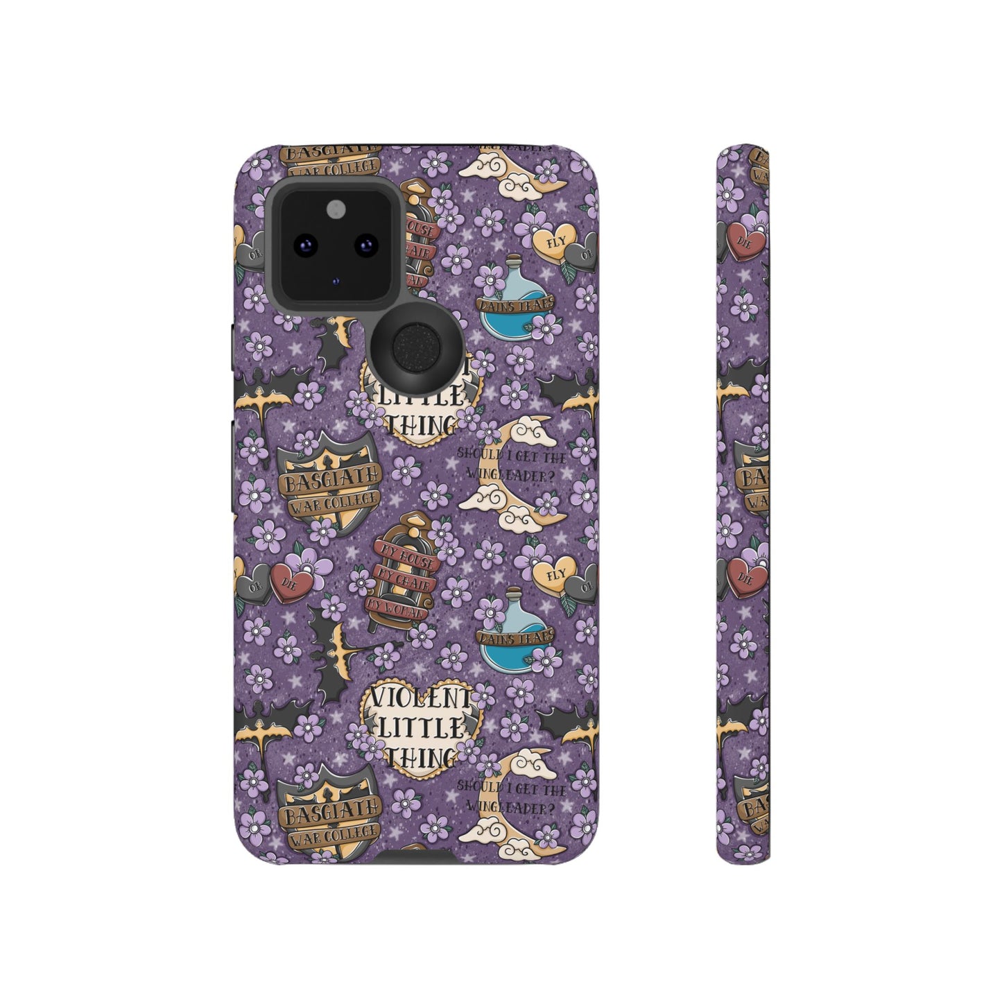 Violent Little Thing Tough Phone Case | Shockproof | Samsung Case | Google Case | Bookish