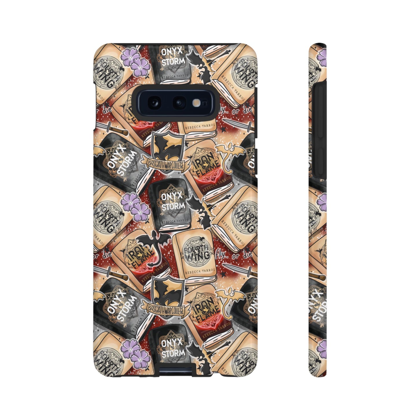 Fourth Wing Tough Phone Case | Shockproof | Samsung Case | Google Case | Bookish