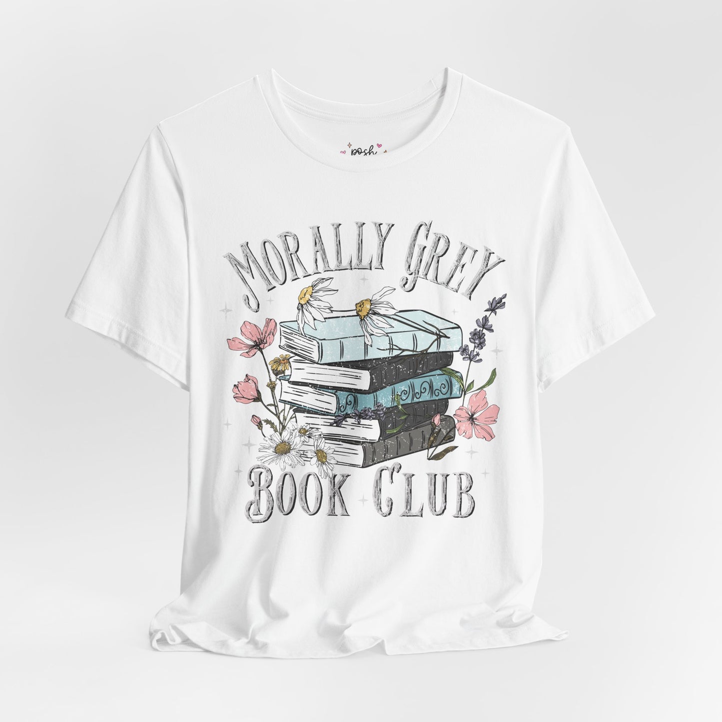 Morally Grey Book Club T-Shirt | Graphic Tee | Bookish Merch |
