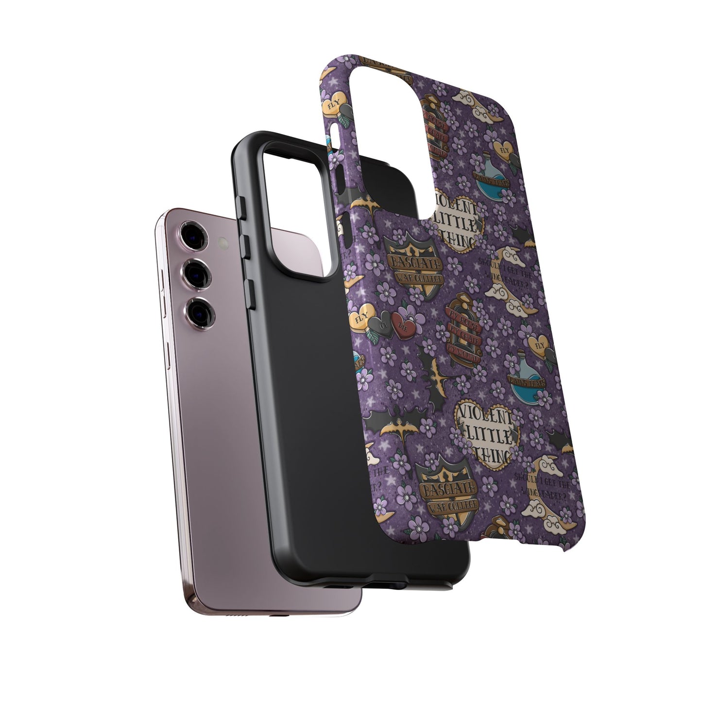 Violent Little Thing Tough Phone Case | Shockproof | Samsung Case | Google Case | Bookish