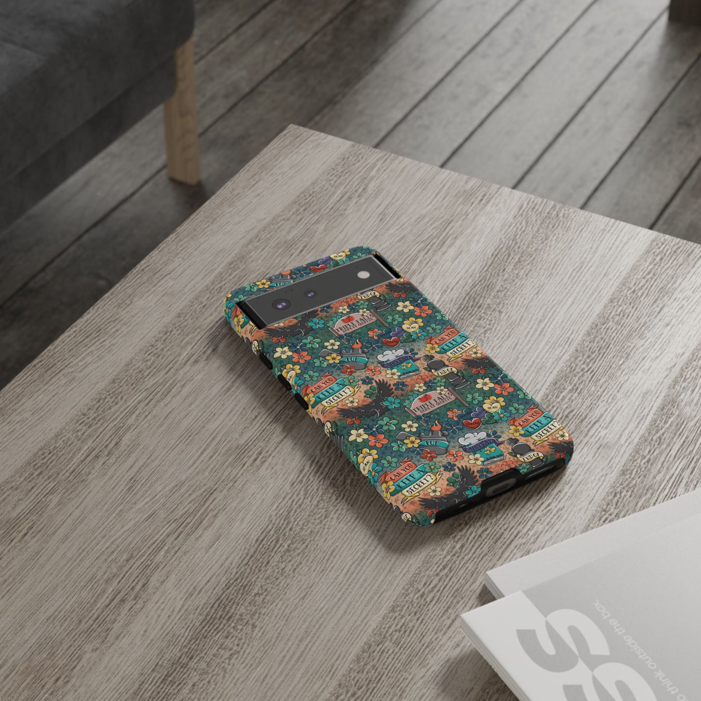 Triple Falls Tough Phone Case | Shockproof | Samsung Case | Google Case | Bookish