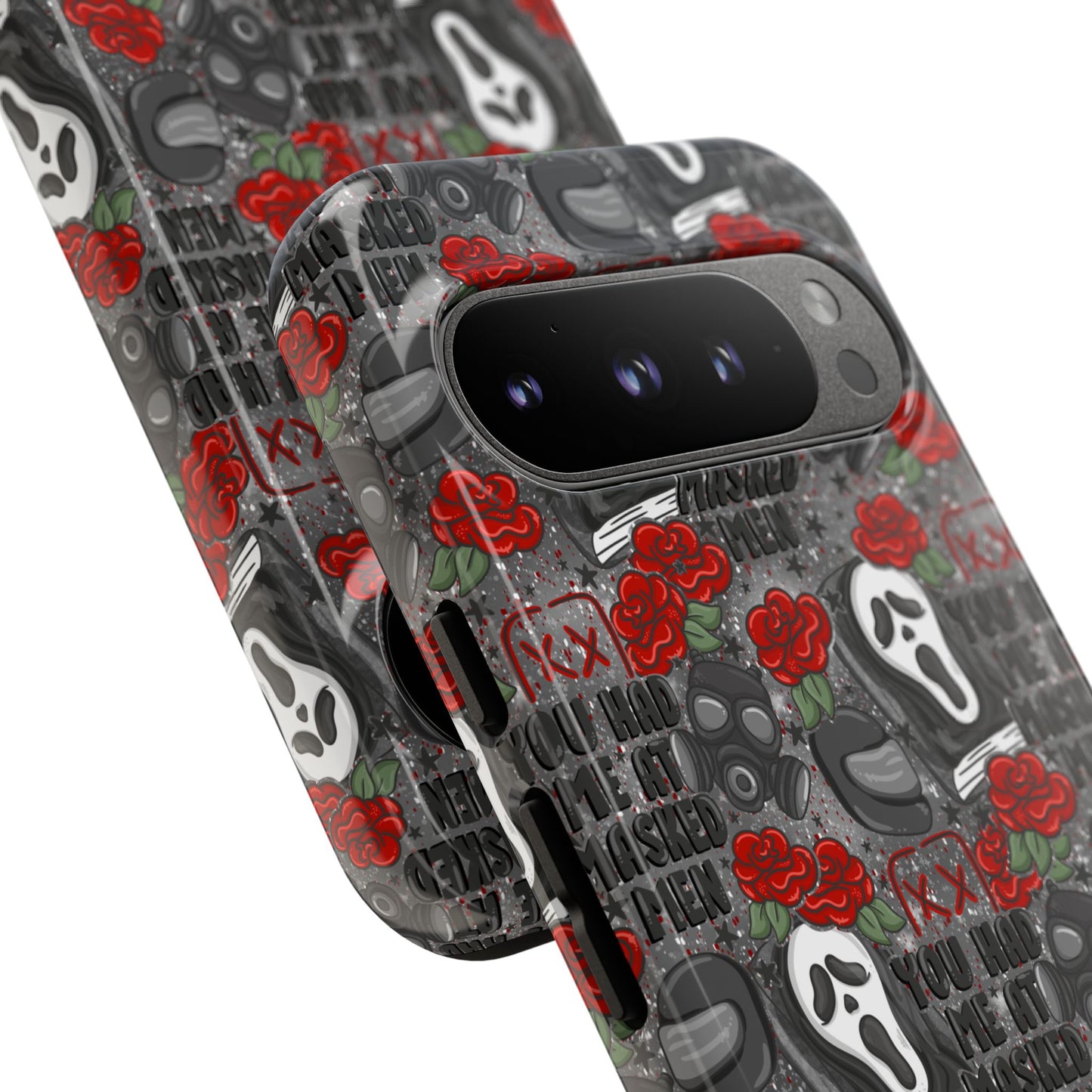 Masked Men Tough Phone Case | Shockproof | Samsung Case | Google Case | Bookish