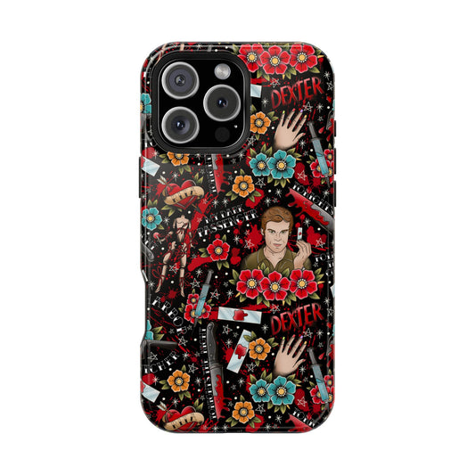 Dark Passenger MagSafe Tough Phone Case | Shockproof | iPhone Case | Crime Phone Case |