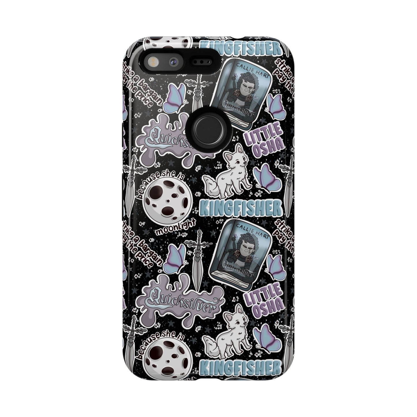 Quicksilver Tough Phone Case | Shockproof | Samsung Case | Google Case | Bookish