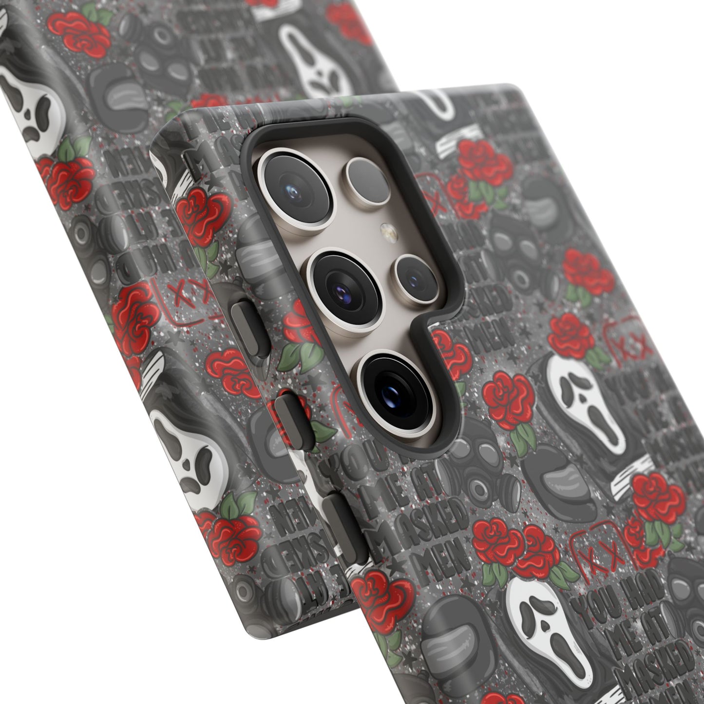 Masked Men Tough Phone Case | Shockproof | Samsung Case | Google Case | Bookish