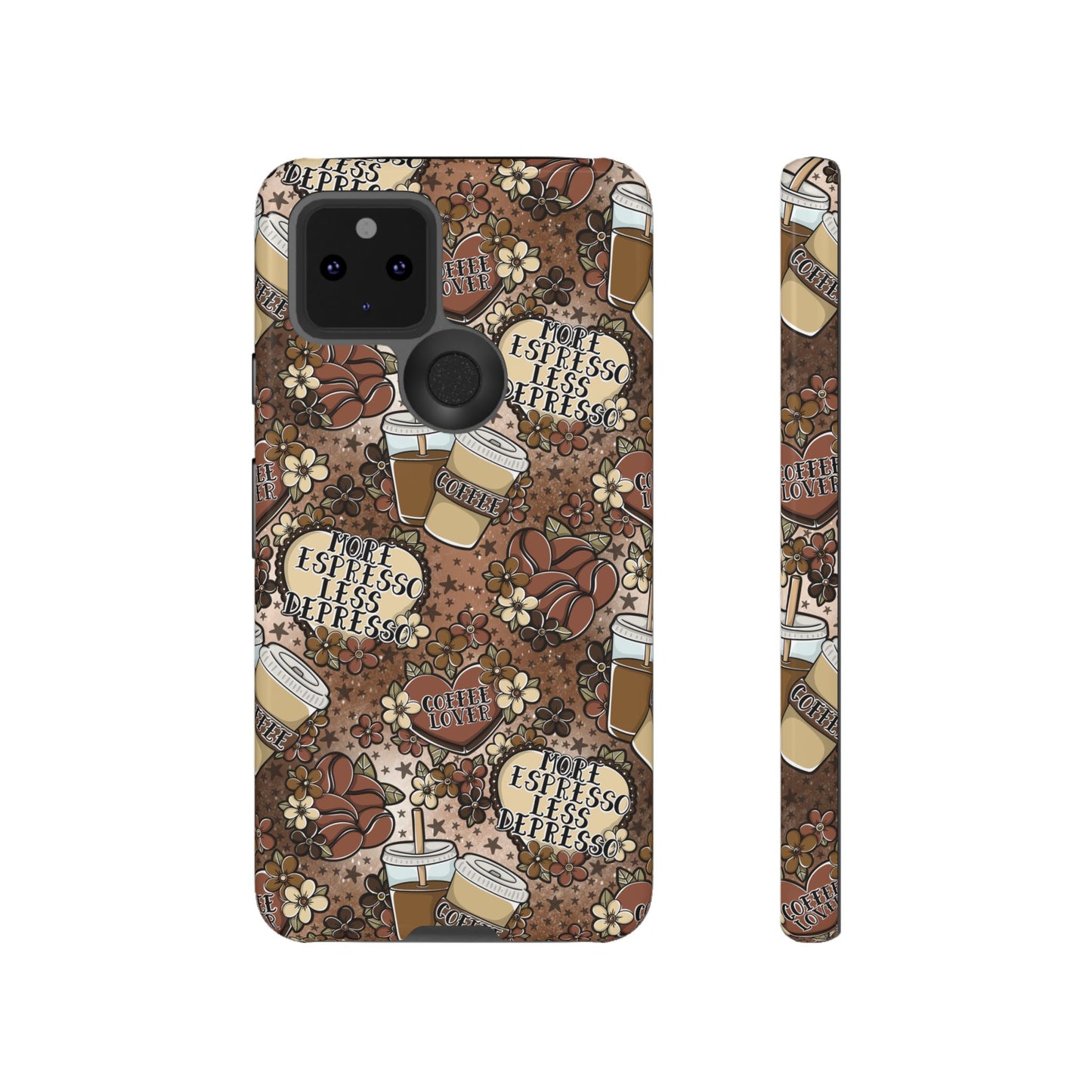 Coffee Lover Tough Phone Case | Shockproof | Samsung Case | Google Case | Iced Coffee