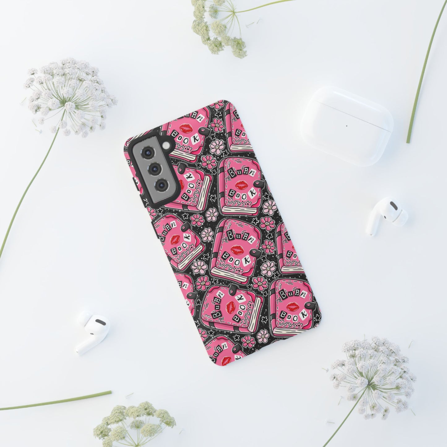 Burn Book Tough Phone Case | Shockproof | Samsung Case | Google Case | Bookish